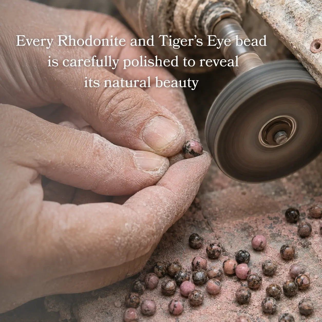 Rhodonite Stone Bracelet